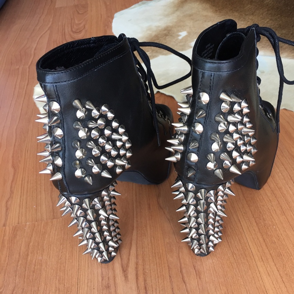 Jeffrey Campbell Spike platform high heels booties - Picture 6 of 10